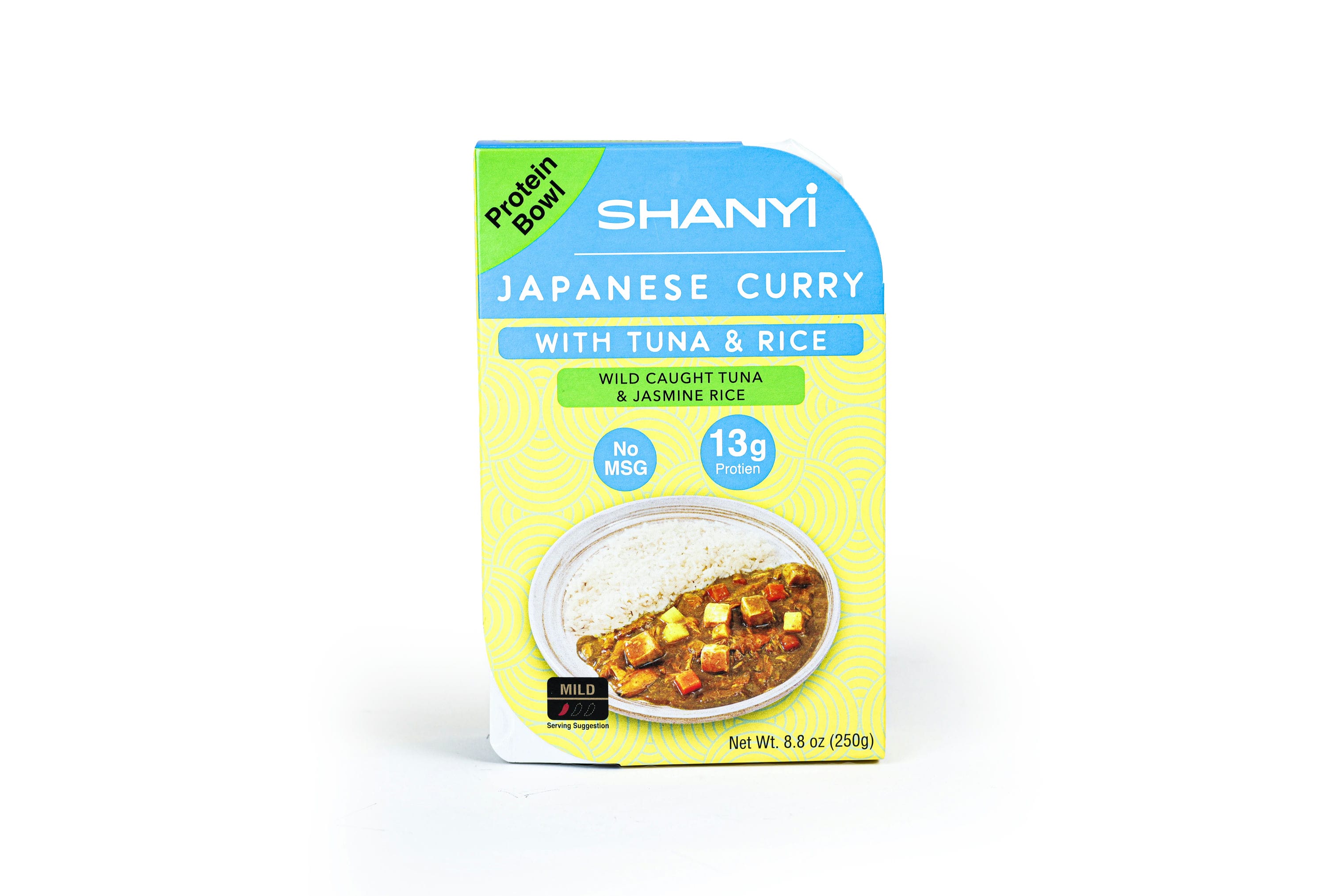 Japanese Curry Tuna with Jasmine Rice Case of 6 ShanYi Foods